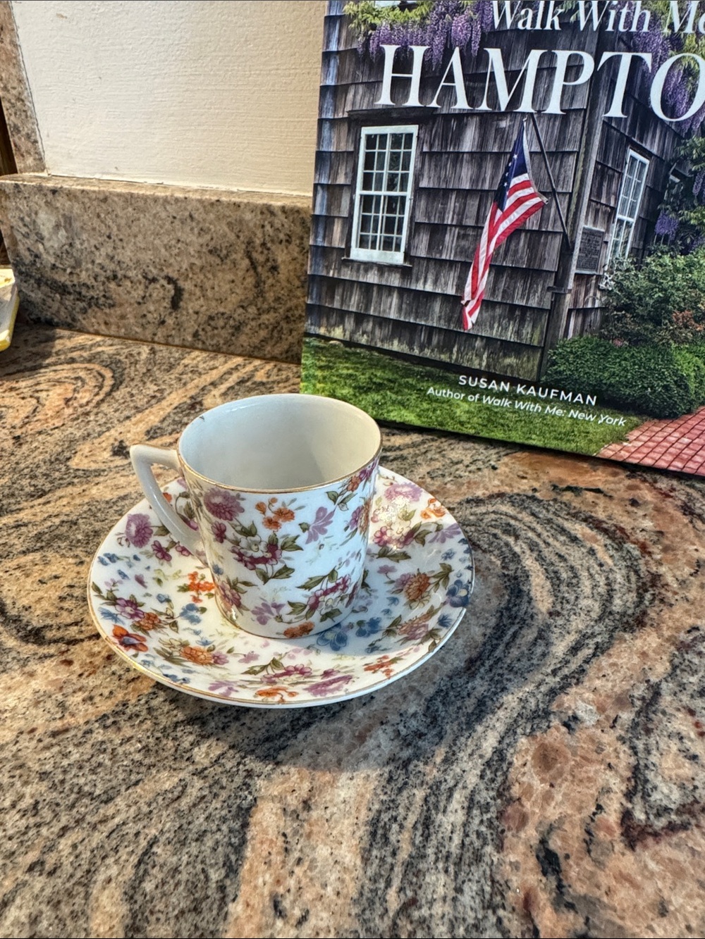 Demitasse cup and saucer Occupied Japan